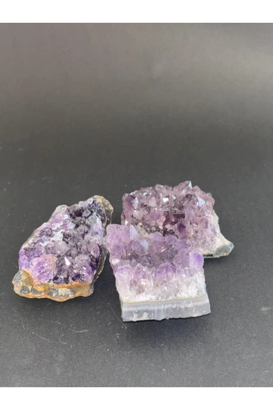 gemsartdeco BREZİLYA AMETİST DOĞALTAŞ 1 ADET - Resim 5