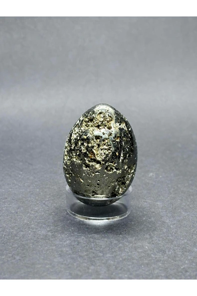 gemsartdeco PİRİT DOĞALTAŞ YUMURTA - Resim 4