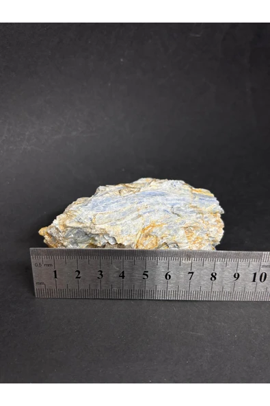 gemsartdeco MAVİ KYANİT DOĞALTAŞ - Resim 4