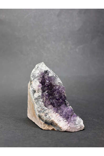 gemsartdeco BREZİLYA AMETİST DOĞALTAŞ JEOT 1 ADET - Resim 2