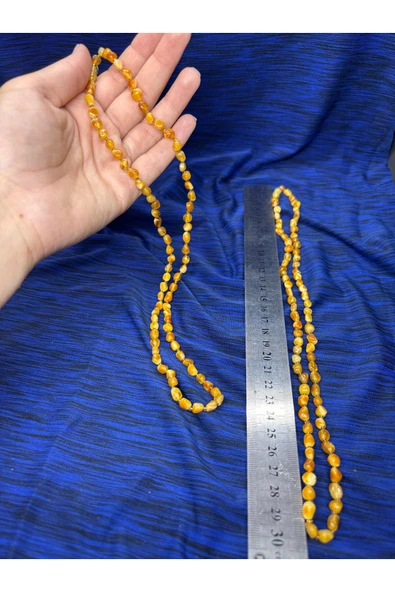 gemsartdeco LİTVANYA KEHRİBAR KOLYE FAVORİ MODEL - Resim 3