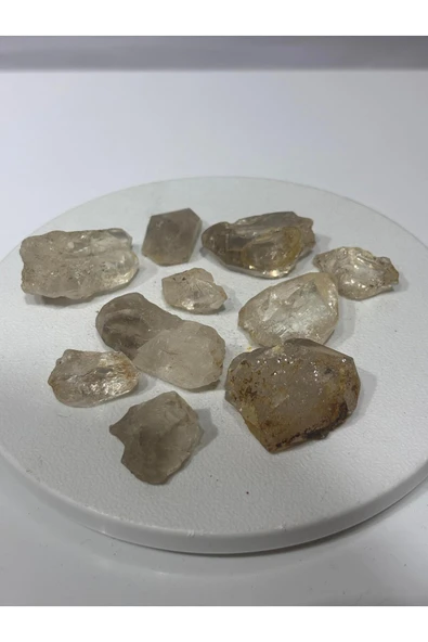 gemsartdeco DUMANLI KUVARS DOĞALTAŞ DİKİT - Resim 2