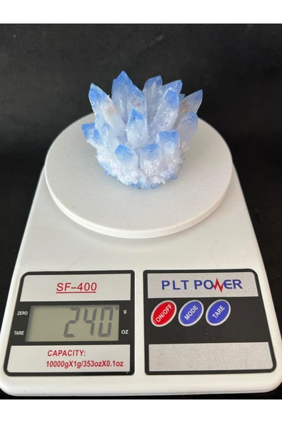 gemsartdeco MAVİ KUVARS ÇİÇEK - Resim 2