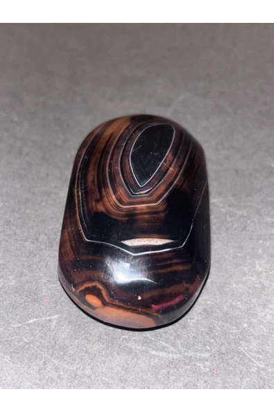 gemsartdeco KAHVE AKİK PALMSTONE DOĞALTAŞ - Resim 5