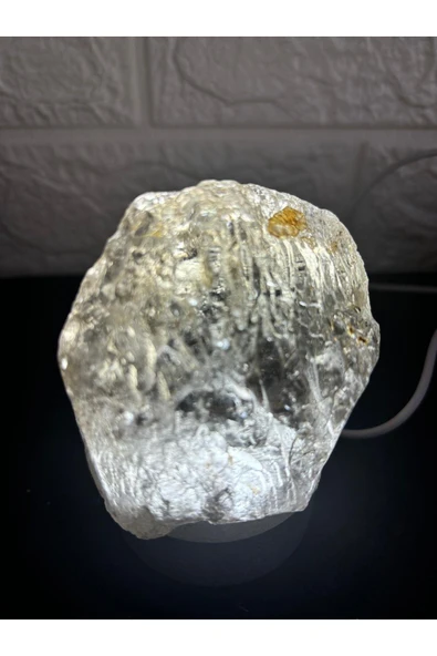 gemsartdeco Kristal Kuvars Doğaltaş Huzur Lamba Çocuk Odası - Resim 3