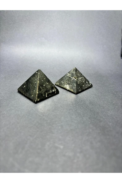 gemsartdeco PİRİT DOĞALTAŞ PİRAMİT - Resim 3