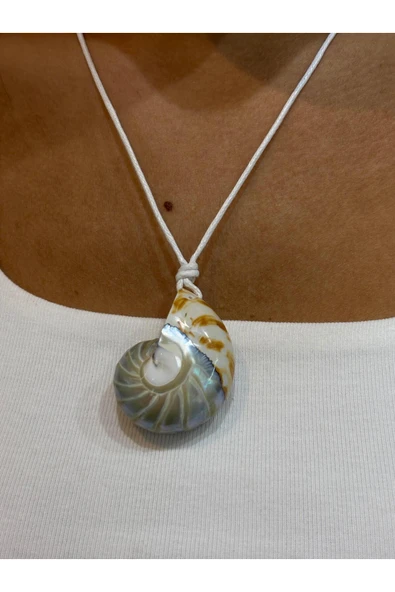 gemsartdeco NATULIS ORTA BOY KOLYE - Resim 5