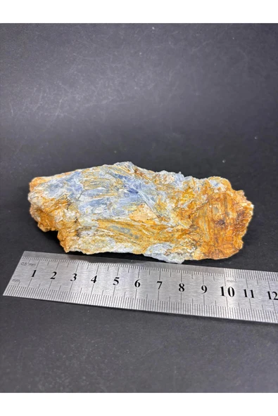 gemsartdeco MAVİ KYANİT DOĞALTAŞ - Resim 4