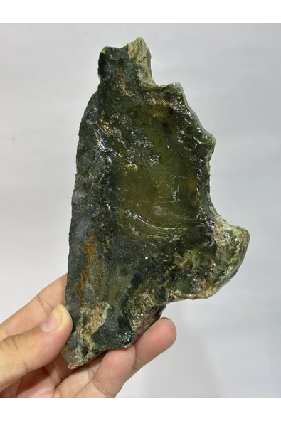 gemsartdeco Yosunlu Akik Doğaltaş - Resim 3