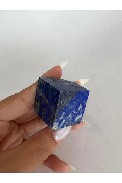 gemsartdeco LAPİS LAZULİ KÜP OBJE - Resim 8