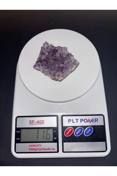 gemsartdeco BREZİLYA AMETİST DOĞALTAŞ 1 ADET - Resim 5
