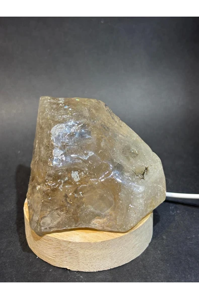 gemsartdeco Kristal Kuvars Doğaltaş Huzur Lamba - Resim 3