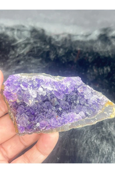 gemsartdeco Brezilya Ametist Doğaltaş - Resim 2