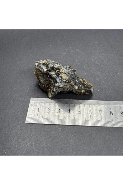 gemsartdeco TURMALİN DOĞALTAŞ NEGATİF ENERJİ KALKANI KÜTLE - Resim 4