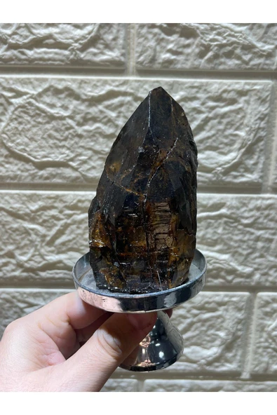 gemsartdeco Morion Stanlı Doğaltaş - Resim 3