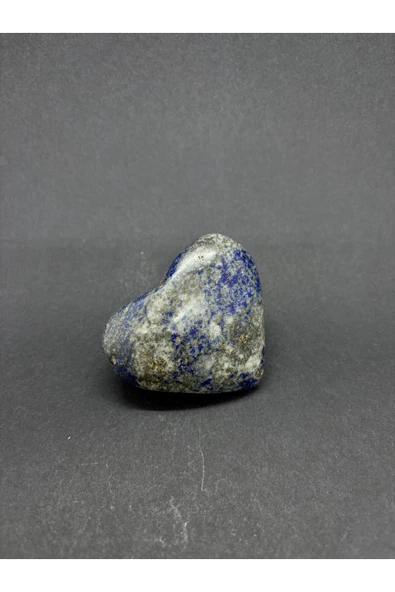 gemsartdeco LAPİS LAZULİ KALP PALMSTONE DOĞALTAŞ - Resim 5