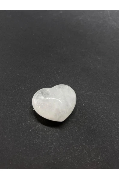 gemsartdeco KRİSTAL KUVARS KALP PALMSTONE DOĞALTAŞ ürün görseli 1