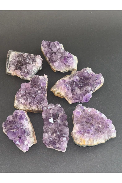 gemsartdeco BREZİLYA AMETİST DOĞALTAŞ 1 ADET - Resim 7