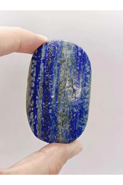 gemsartdeco Lapis Lazuli Oval Doğaltaş Kütle - Resim 2