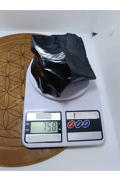 gemsartdeco Obsidyen Duygu Taşı Doğaltaş Kütle - Resim 2