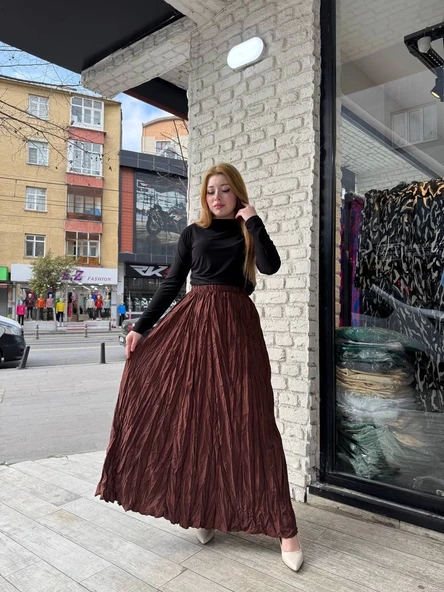 Kraş etek kahve ürün görseli 1