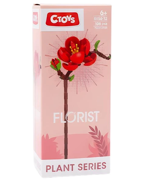 Ctoys Plant Series Florist Block Malus Spectabilis 8856 12 ürün görseli 1