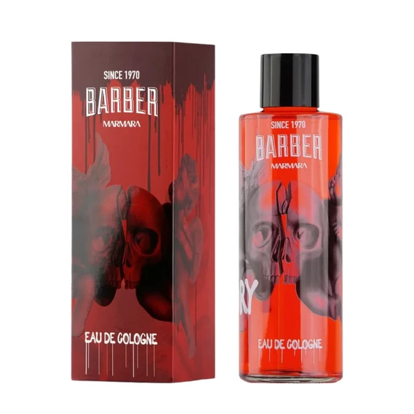 Barber Marmara Love Memory Özel Seri Kolonya 500 ml Cam Şişe ürün görseli 1