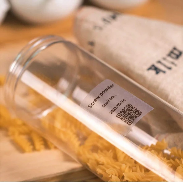 ZUIDID 40 X 30 Mm Şeffaf Termal Etiket 230 Adet - Phomemo M110/M120/M150/M200/M220/M221 - Resim 5