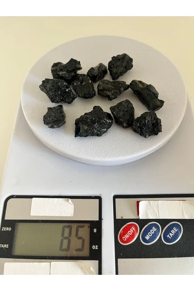 gemsartdeco Siyah Turmalin Doğaltaş Parça (1 ADET) - Resim 3