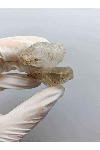 gemsartdeco Cep Boy Kristal Kuvars Doğaltaş Kütle 3 Adet - Resim 3