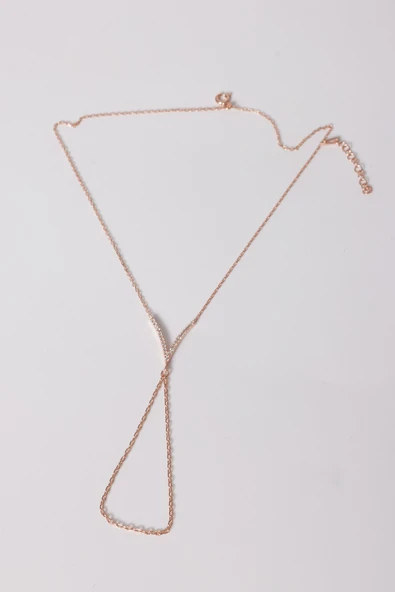 925 ayar gümüş şahmeran rose zirkon taşlı tutku şahmeran  SGTL13177ROSE - Resim 4