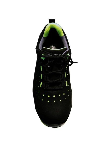 Swolx Combo-X 110 Siyah Süet Kaplama Kompozit Burunlu Suya Dayanıklı İş Ayakkabısı S1P Koruma  42 - Resim 2