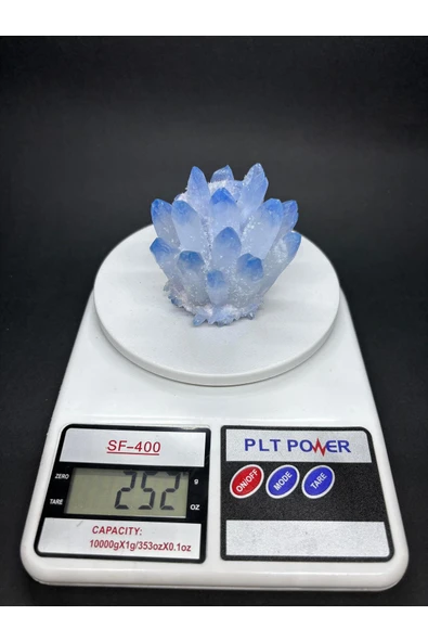 gemsartdeco MAVİ KUVARS ÇİÇEK - Resim 7