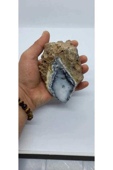 gemsartdeco Dentritli opal koleksiyonluk doğaltaş - Resim 6