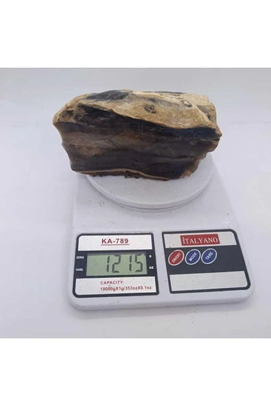 gemsartdeco Siyah Kalsedon Duygusal Denge Doğaltaş Kütle - Resim 6