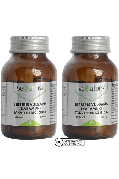 Venatura Berberis Vulgaris 60 Kapsül 2 Adet ürün görseli