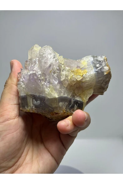 gemsartdeco Ametist Pozitif Enerji Doğaltaş Kütle - Resim 2