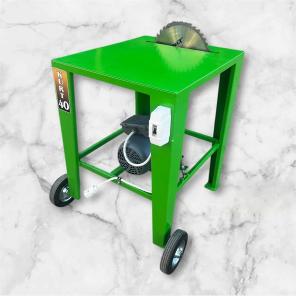 ELEKTRİKLİ ODUN KESME TESTERESİ 350mm Monofoze - Resim 3