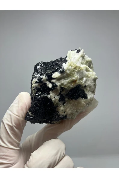 gemsartdeco Özel Koleksiyonluk Turmalin Doğaltaş Kütle - Resim 3