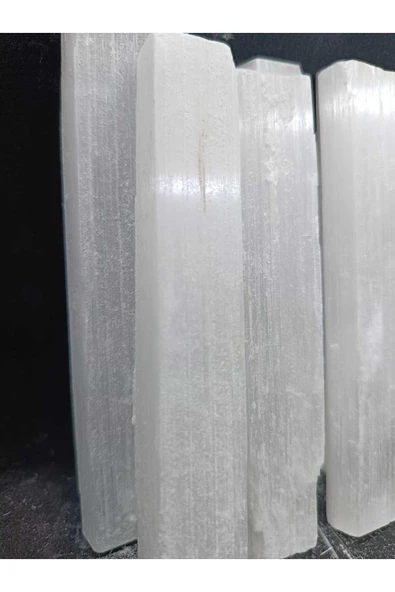 gemsartdeco Selenit Çubuk 1 Adet Doğaltaş Kütle  50-60gr - Resim 2