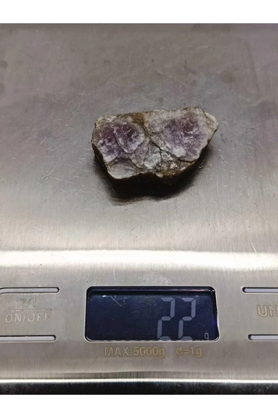 gemsartdeco Lepidolit Doğaltaş Ham Kütle - Resim 4