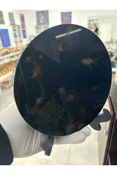 gemsartdeco Obsidyen Ayna Özel Tasarım - Resim 3