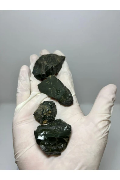 gemsartdeco Obsidyen Duygu Taşı 5'li Doğaltaş Kütle ürün görseli