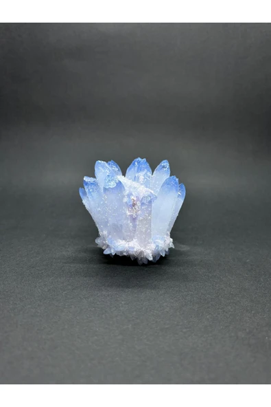 gemsartdeco MAVİ KUVARS ÇİÇEK - Resim 5