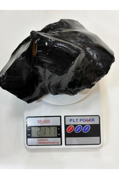 gemsartdeco Obsidyen Duygu Taşı Doğaltaş Kütle - Resim 4