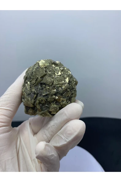 gemsartdeco Pirit Bolluk Bereket Hafıza Güçlendirici Doğaltaş Kütle - Resim 2