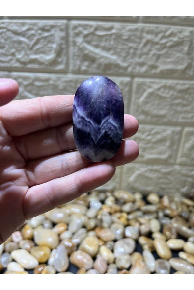 gemsartdeco Ametist Doğaltaş Kabaşon ürün görseli 1