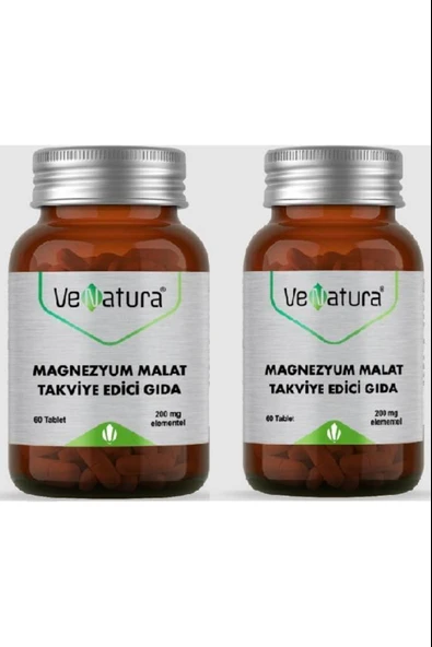 VeNatura Magnezyum Malat 60 Tablet 2 Adet ürün görseli