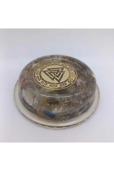 gemsartdeco Kehribar Pembe Kuvars Orgonit - Resim 7