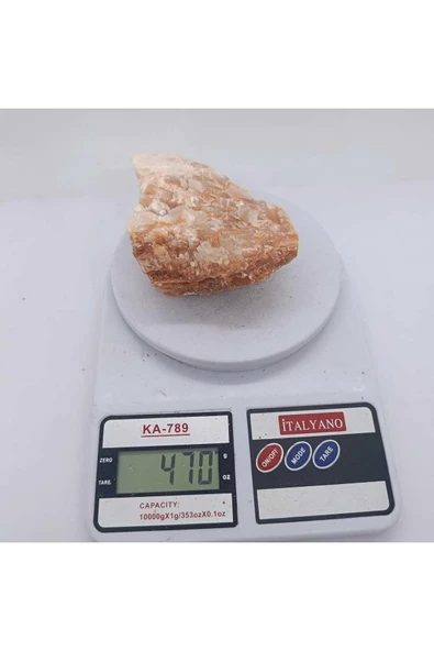 gemsartdeco Özel Pembe Kalsit Doğaltaş - Resim 4